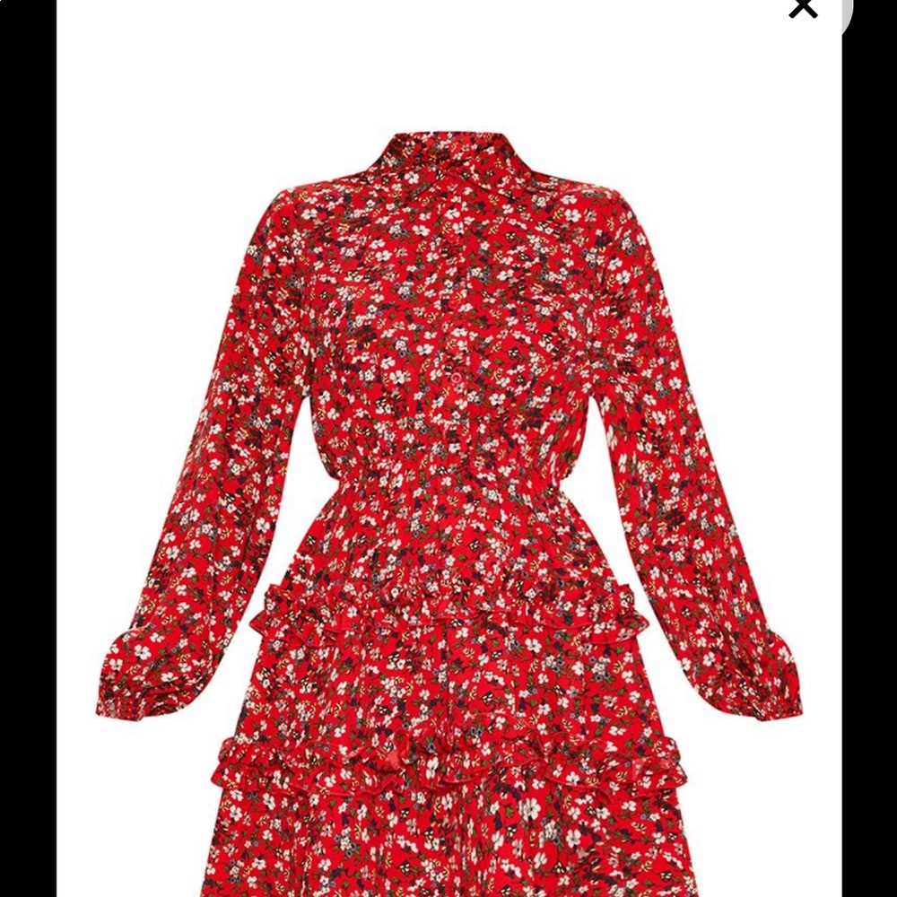 Completely NEW Floral long sleeve dress never wear